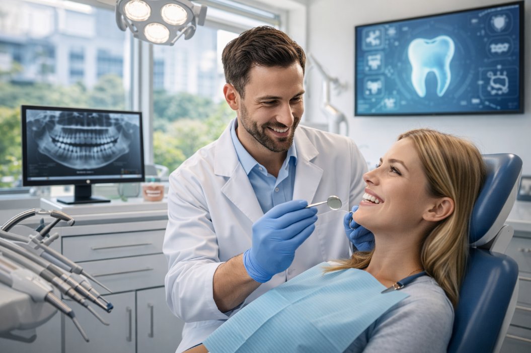 Zahnersatz Geo-Domains für spezialisierte Zahnarztpraxen Düren